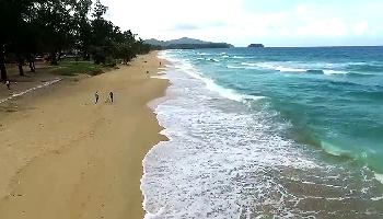 Der Karon Beach von oben - Phuket Video