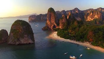 Die magischen Buchten Krabis im Abendrot - Krabi Video