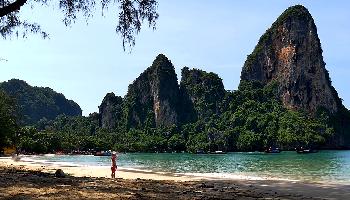 Start Video Strnde und Natur auf der Railay Halbinsel Baden + Strand